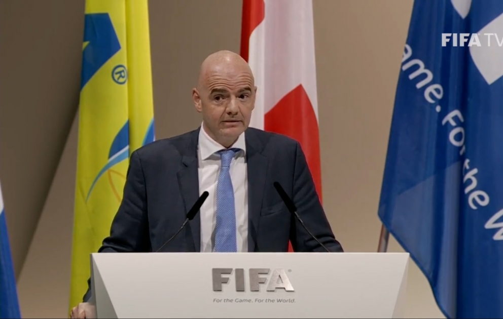 Canni İnfantino FİFA-nin yeni prezidenti seçilib