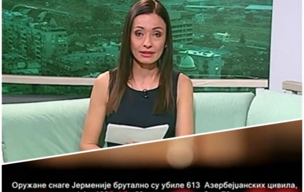 Serbiyanın “Studio B” televiziyası Xocalı soyqırımından bəhs edib