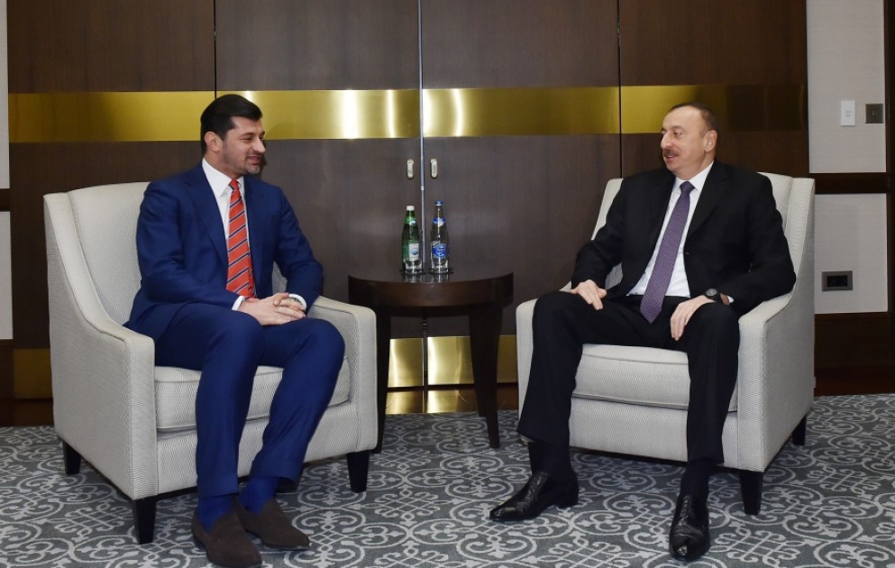 President Ilham Aliyev received Georgian Deputy Prime Minister