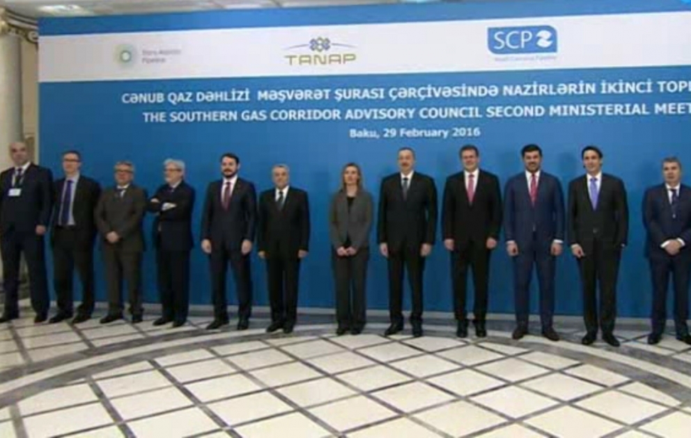 “Cənub Qaz Dəhlizi” Məşvərət Şurası çərçivəsində nazirlərin ikinci toplantısının Birgə Bəyannaməsi imzalanıb