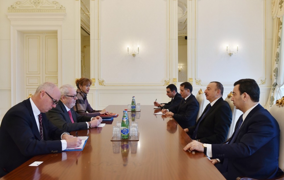 President Ilham Aliyev received PACE President