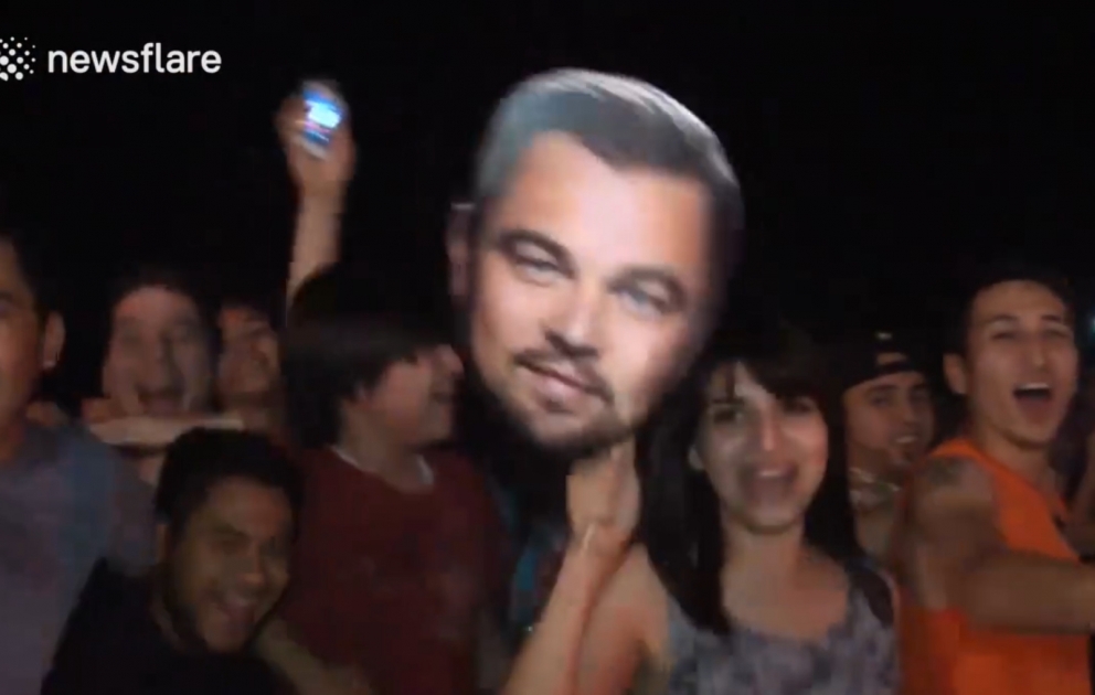 Leonardo Di Kaprionun "Oskar" almasına meksikalıların reaksiyası