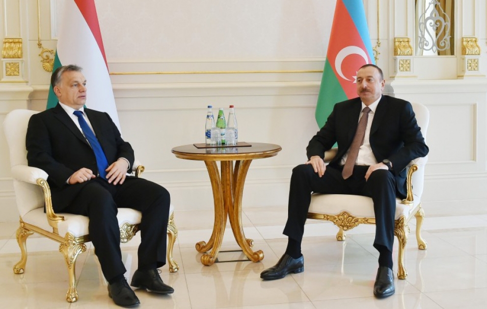 Azərbaycan Prezidenti İlham Əliyevin Macarıstanın Baş naziri Viktor Orban ilə təkbətək görüşü