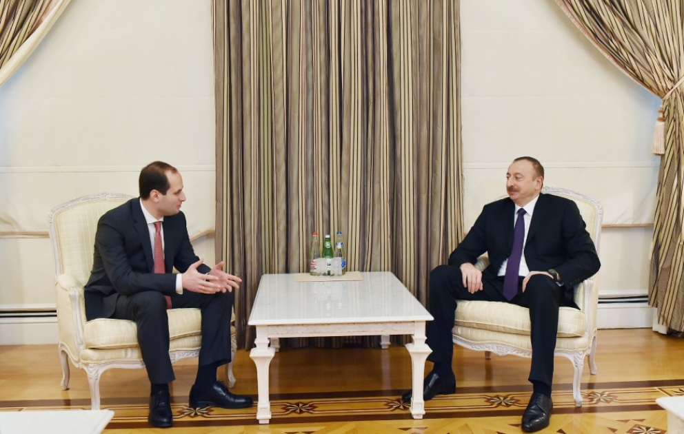 President Ilham Aliyev received Georgian Foreign Minister