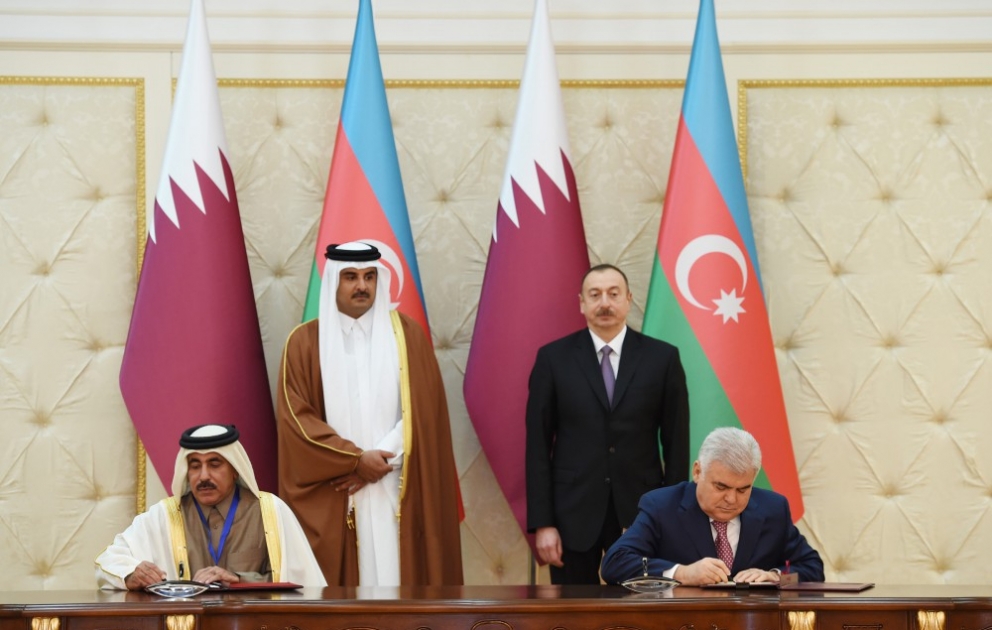 Azerbaijan, Qatar signed documents