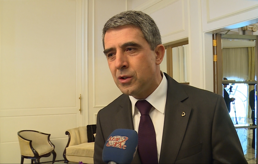 Bolqarıstan Prezidenti: IV Bakı Qlobal Forumu dialoq baxımından çox əhəmiyyətlidir