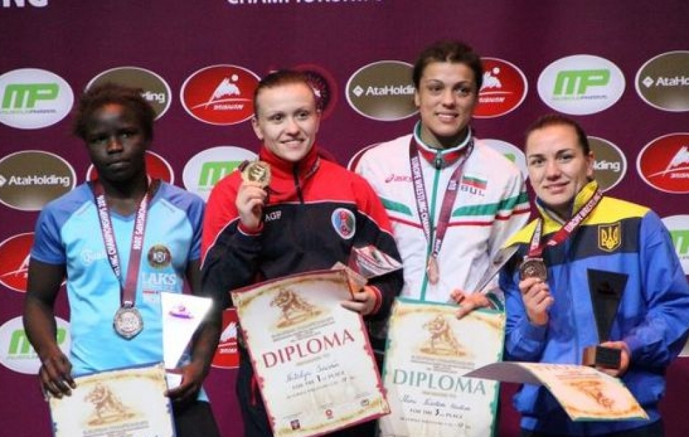 На чемпионате Европы ещё одна наша женщина-борец стала чемпионкой