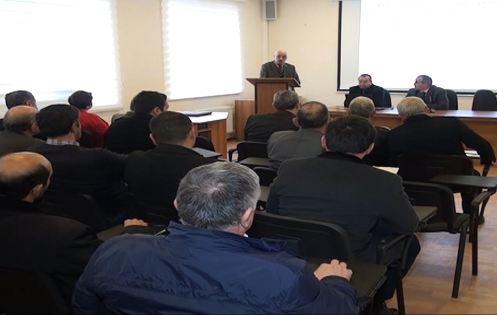 Qubada kənd təsərrüfatı mütəxəssislərinin iştirakı ilə seminar keçirilib