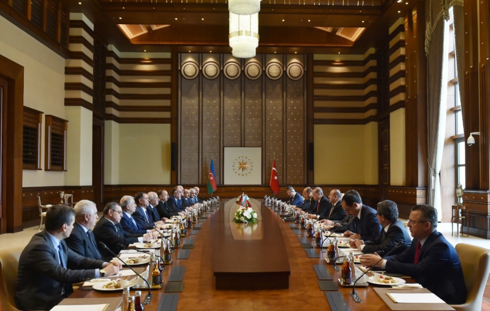 Azərbaycan-Türkiyə Yüksək Səviyyəli Strateji Əməkdaşlıq Şurasının beşinci iclası keçirilib