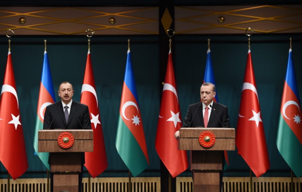Presidents of Azerbaijan and Turkey made statements for the press