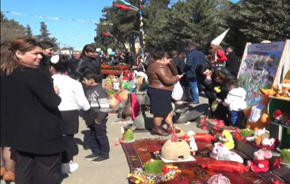 Biləsuvarda Novruz şənlikləri keçirilib