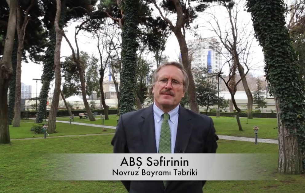 ABŞ səfirliyinin Novruz təbriki