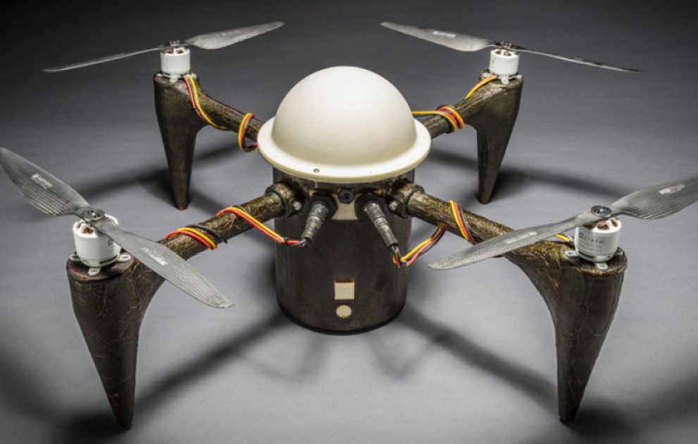 CRACUNS, a 3D printed drone that can stay underwater for months
