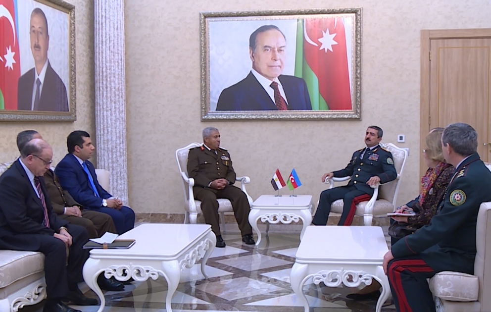 Misirin Müdafiə Nazirliyinin Sərhəd Qoşunlarının komandanı Azərbaycanda rəsmi səfərdədir