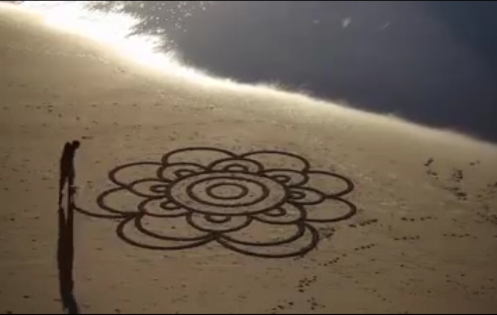 A masterpiece on sand