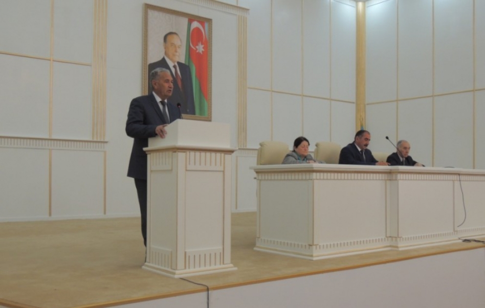 Göyçayda ictimaiyyət nümayəndələri ilə görüş keçirilib