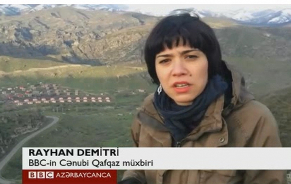 BBC-in müxbiri Laçında: Bu ərazilər Azərbaycanın tərkib hissəsi kimi tanınır