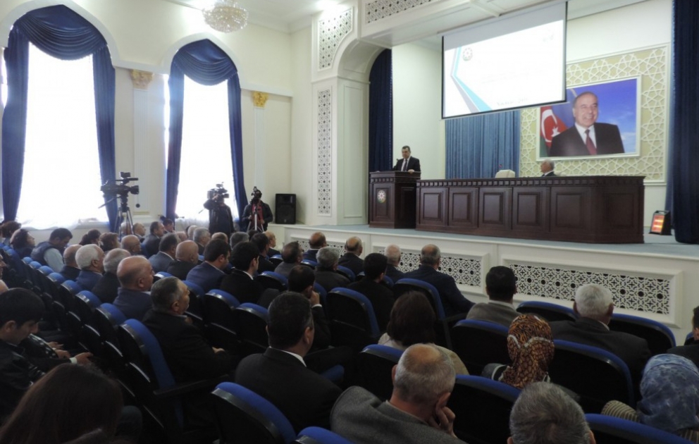 Xaçmazda regional müşavirə keçirilib