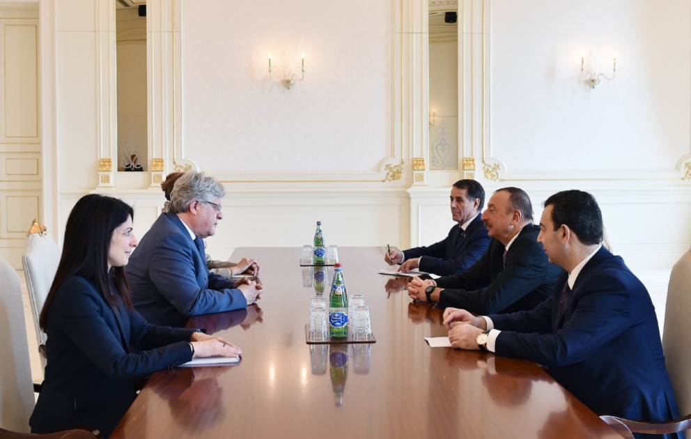 President Ilham Aliyev received delegation led by PACE co-rapporteur for monitoring of Azerbaijan