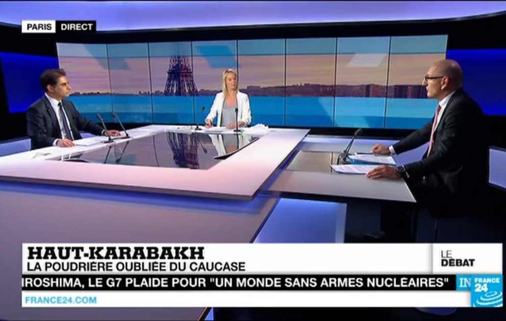 “France 24” telekanalında Dağlıq Qarabağla bağlı debat yayımlanıb