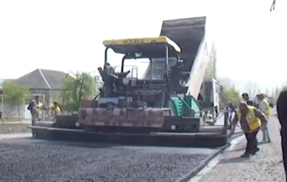 Muğanlı-İsmayıllı avtomobil yolu təmir olunur