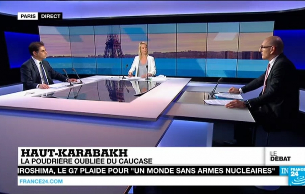 Le conflit du Haut-Karabagh débattu sur France 24