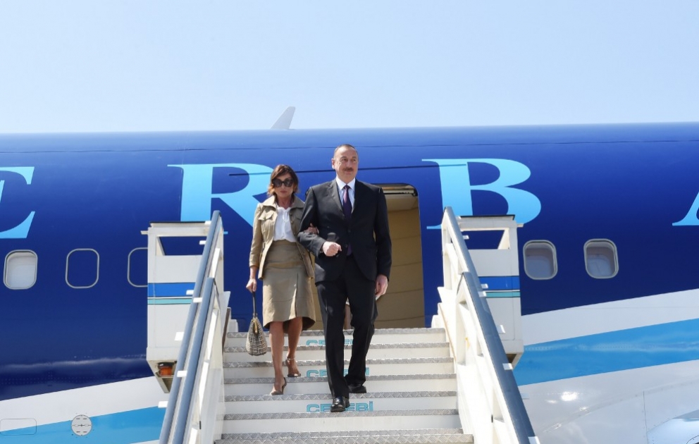 Präsident von Aserbaidschan Ilham Aliyev in Istanbul