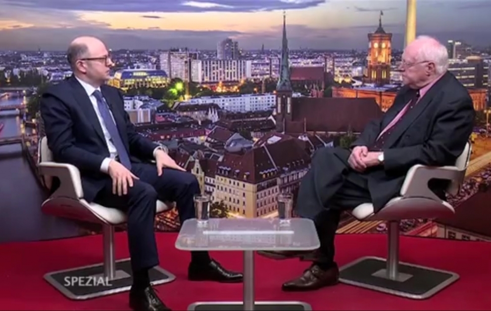 Azərbaycanın Almaniyadakı səfiri "TV Berlin" kanalında çıxış edib