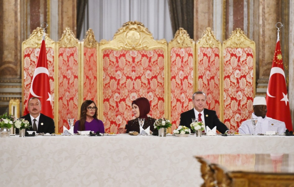 OIC-Gipfel in Istanbul: Gastmahl zu Ehren von Staats- und Regierungschefs