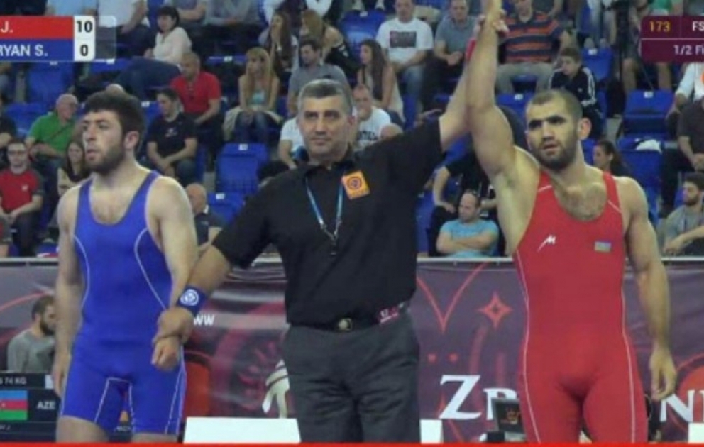 Lutte: Djabraïl Hassanov bat en 51 secondes son adversaire arménien