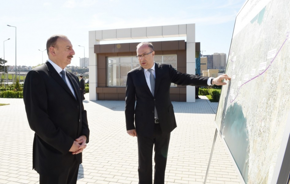 President Ilham Aliyev attended opening of Avtovagzal and Memar Ajami metro stations