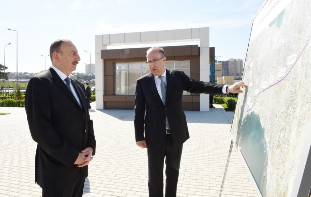 Zwei neue Stationen der Bakuer U-Bahn werden eingeweiht
Aserbaidschans Präsident Ilham Aliyev nimmt an der Eröffnung teil