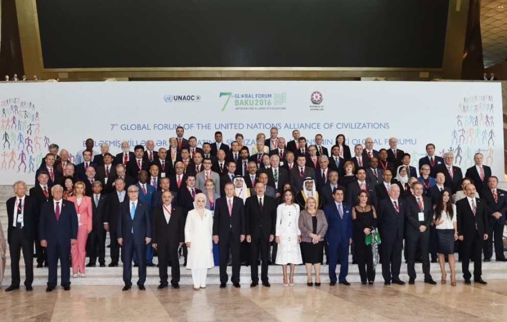 Prezident İlham Əliyev BMT-nin Sivilizasiyalar Alyansının VII Qlobal Forumunun rəsmi açılışında iştirak edib