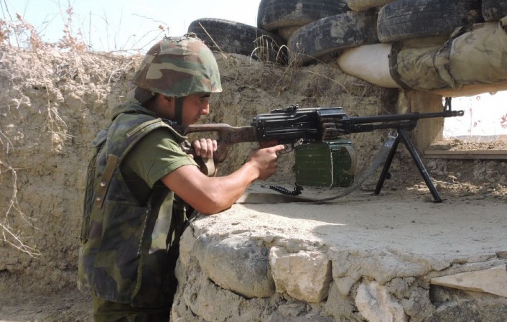Ermənistan ordusu atəşkəs rejimini 120 dəfə pozub