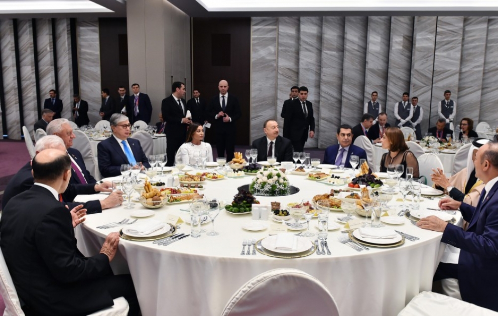 Dinner reception was hosted in honor of participants of 7th Global Forum of UNAOC