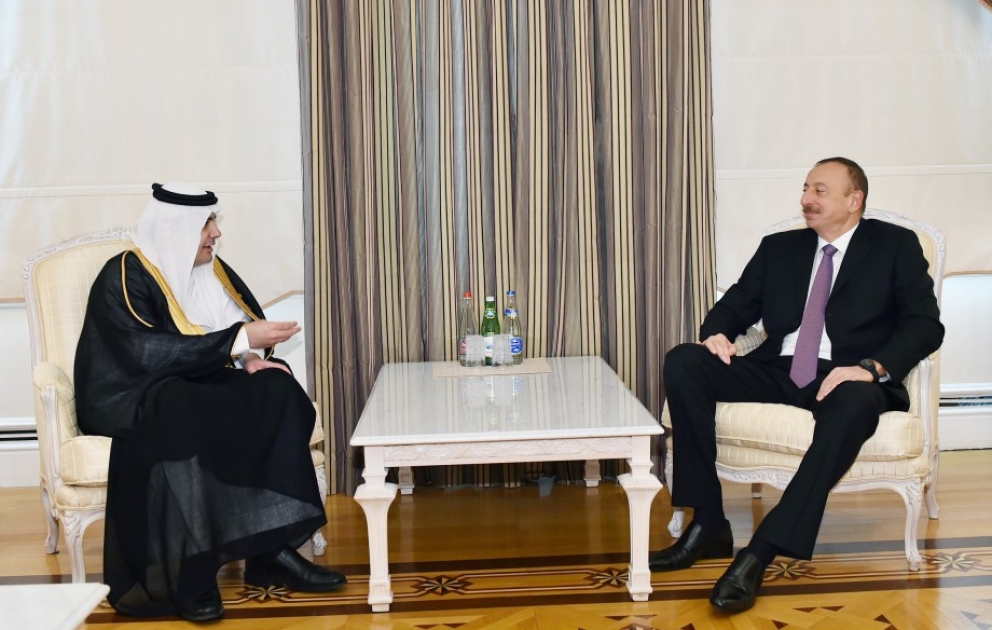 President Ilham Aliyev received Saudi Minister of Culture and Information