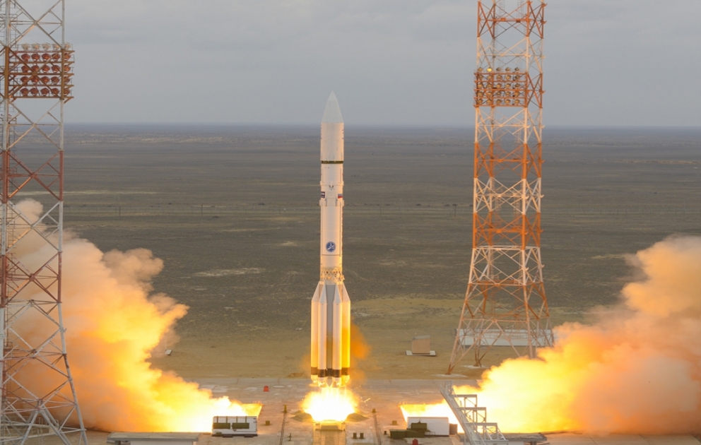 Roskosmos “Soyuz-2.1a” raketinin ilk dəfə fəzaya buraxılması videokadrlarını paylaşıb