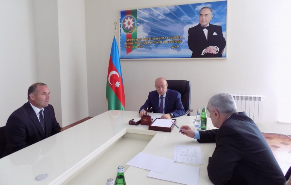 Fövqəladə hallar naziri Masallıda cənub bölgəsinin vətəndaşlarını qəbul edib