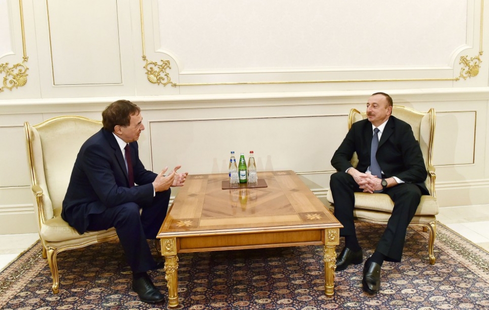 President Ilham Aliyev received Secretary General of the Socialist International