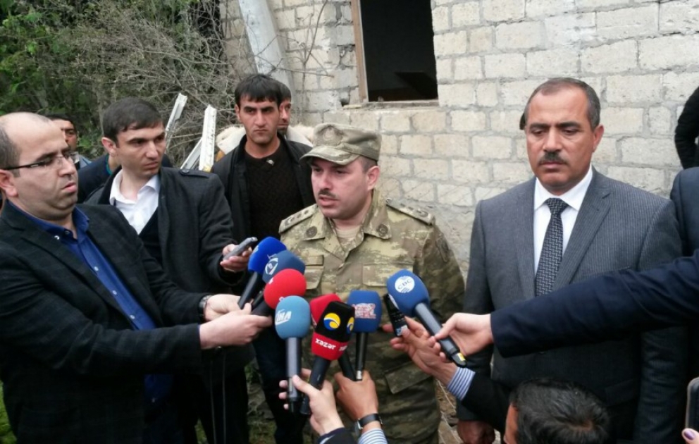 Azərbaycan Ordusu düşmənin atəş nöqtələrinin susdurulması üçün qətiyyətli cavab tədbirləri görür