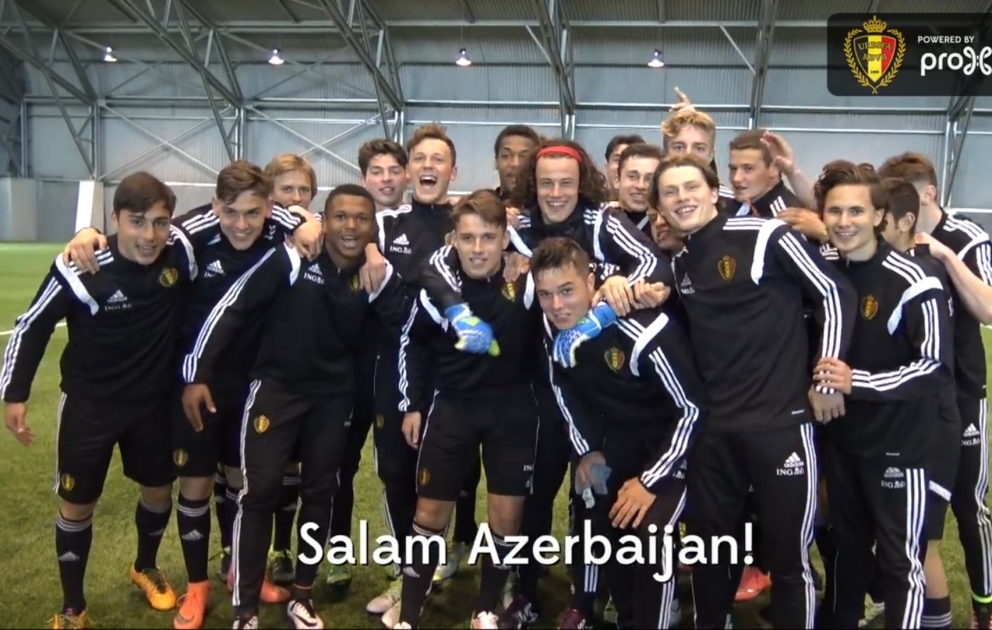 Futbol üzrə Belçika yığması: “Salam, Azərbaycan”