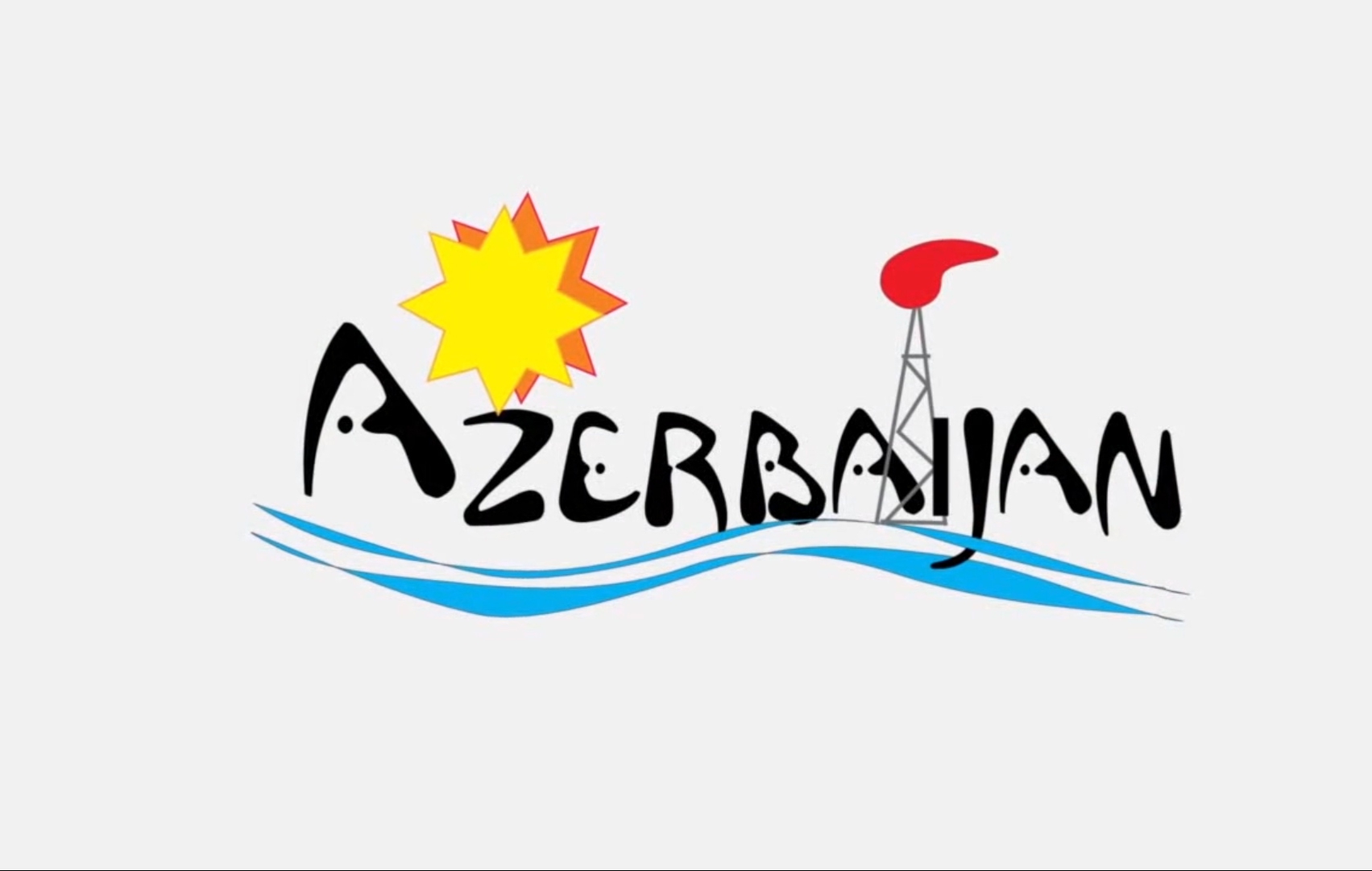 надпись азербайджан