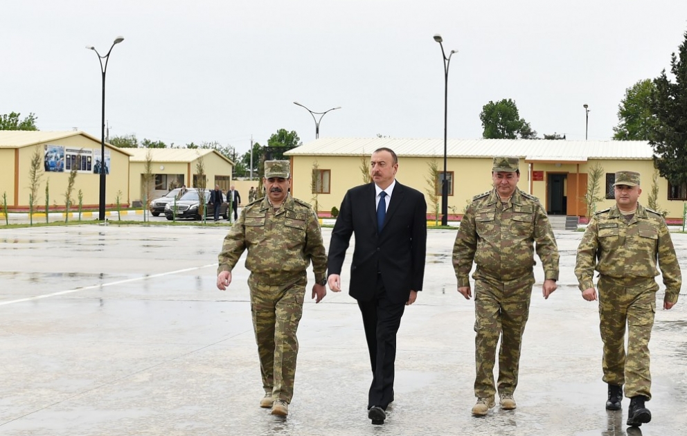 President Ilham Aliyev visited Tartar, Barda and Aghdam districts