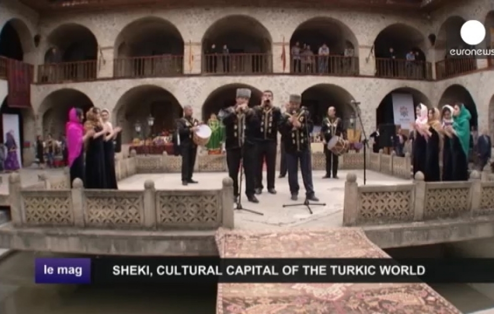 "Euronews" Şəki haqqında süjet hazırladı