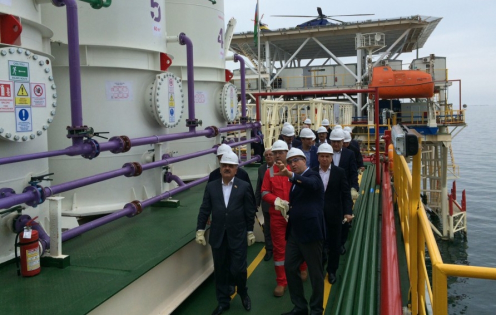 SOCAR launches offshore stationary platform No. 6 at Bulla-deniz field