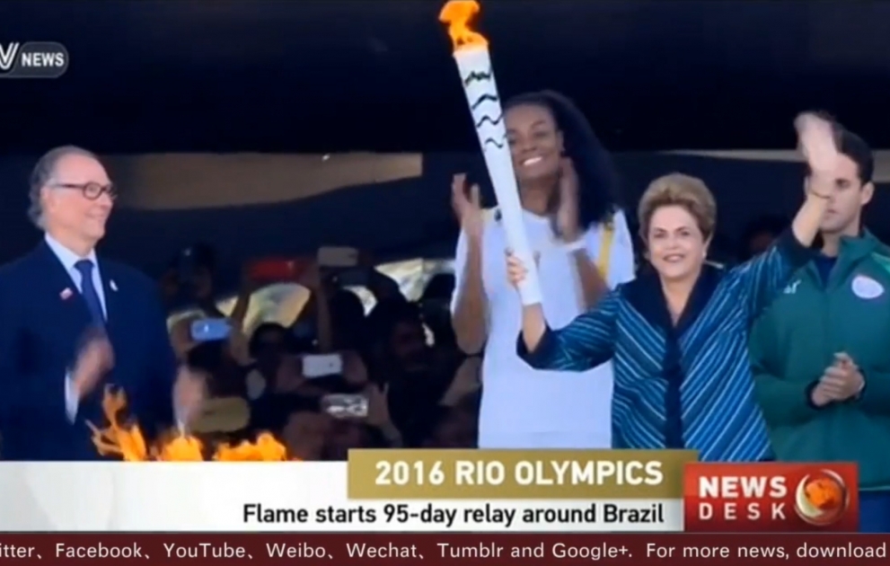 “Rio-2016” Olimpiya Oyunlarının məşəli Braziliyaya çatdı