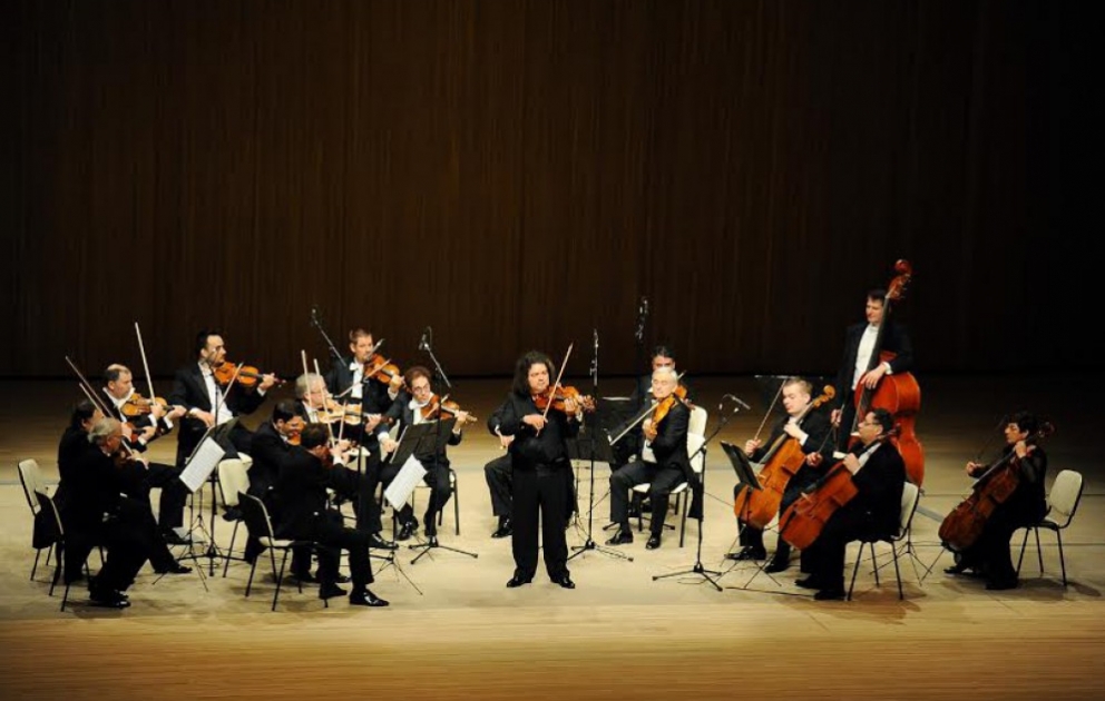 Budapeştin Ferens List Kamera Orkestri Heydər Əliyev Mərkəzində konsert proqramı ilə çıxış edib