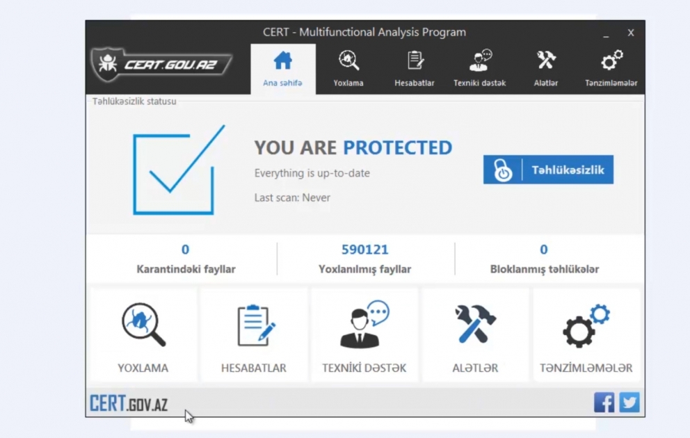 İlk yerli antivirus proqramı yaxın zamanda istifadəyə veriləcək