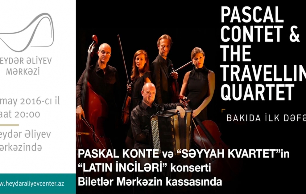 Fransanın “Səyyah kvartet”-i Heydər Əliyev Mərkəzində konsert verəcəklər