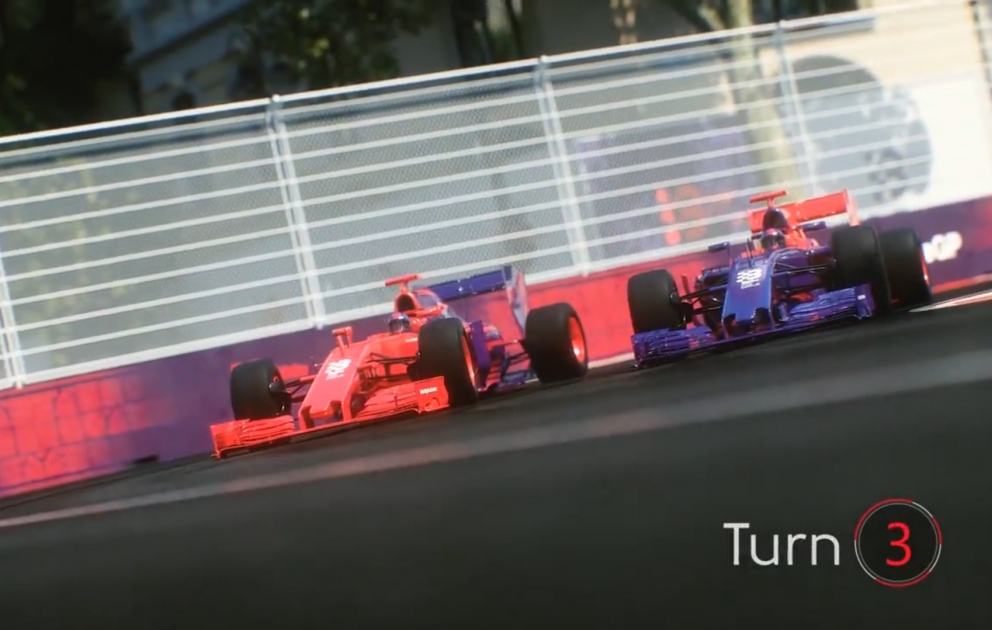 3D-Präsentation der Baku-Formel 1-Strecke